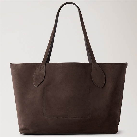 Mulberry Suede Tree Tote Chocolate Suede